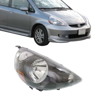 For 2007 2008 Honda Fit Hatchback Headlight Assembly With Bulb Passenger Side Foto 1 de 4