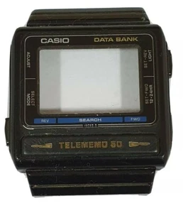CASE CASIO DATA BANK TELEMEMO 50 - CAJA CASIO TELEMEMO 50 DATABANK CASIO WATCH ⌚ - Imagen 1 de 8
