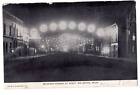 1908 Vintage Postcard "Michigan Ave. At Night, Big Rapids, Mi." Id'd