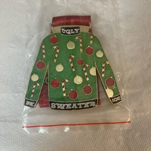 Ugly Sweater 5k Run Race Medal w/ Ribbon Christmas Holiday - Picture 1 of 1