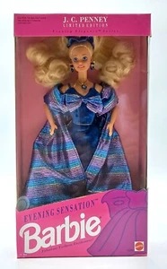 1992 Evening Sensation Barbie Puppe / Evening Elegance Series, Mattel 1278, NrfB - Picture 1 of 7