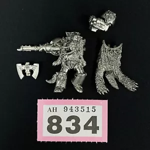 LOGAN GRIMNAR SPACE WOLVES WARHAMMER 40,000 METAL WOLF LORD ADEPTUS ASTARTES 40K - Picture 1 of 1