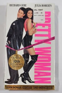 *Factory Sealed* Pretty Woman 10th Anniversary VHS Tape New - Picture 1 of 5