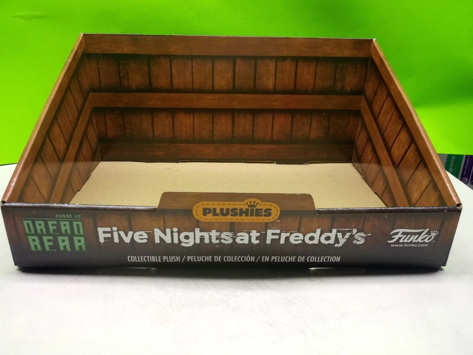 FIVE NIGHTS AT FREDDY'S FNAF FUNKO dread bear DISPLAY BOX FOR YOUR PLUSH - Image 1 of 4