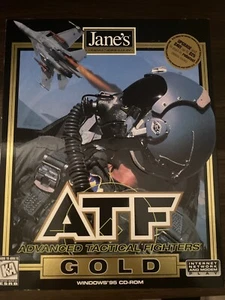 Jane's ATF Gold Combat Flight Simulator Big Box Windows 95 PC CD-ROM Fast P&P - Picture 1 of 2