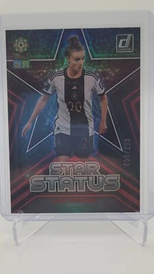 2023 Donruss FIFA Womens World Cup Lina Magull Star Status RED 99/299 - Image 1 of 2