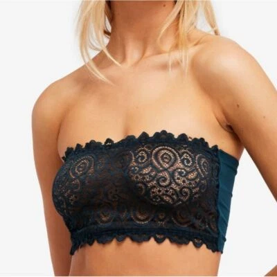 Sujetador bandeau sin costuras de encaje XS/S Intimately Free People para mujer Foto 1 de 4