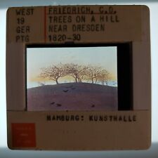 Caspar David Friedrich Trees on a Hill Near Dresden 1820-30 Art 35mm Glass Slide