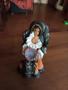 Statuina Sarda In Ceramica - Foto 1 di 3