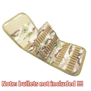 100 Rounds Rifle Bullet Cartridge Ammo Pouch for .308 .38 30-30 9mm CP - Picture 1 of 11