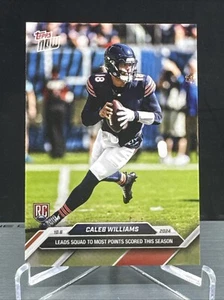 2024 CALEB WILLIAMS RC - Topps Now - Most Points Scored  (SP) - Picture 1 of 2