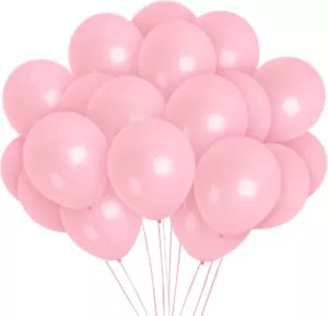 36 12" Blush Pink Latex Balloons Birthday Wedding Baby Shower Party Decoration - Picture 1 of 3