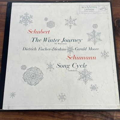 Schubert The Winter Journey Die Winterreise 2xLP Box Set RCA Victor Red Seal - Image 1 of 4