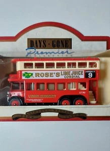 Antique Vintage Collectable London Double Decker Bus Toy Christmas Gift - Picture 1 of 6