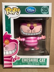 Funko POP Disney Store Logo 35 Cheshire Cat Damaged Box in Soft Protector - Picture 1 of 19