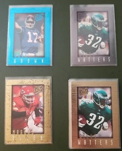 Lote (17) Fleer Ultra Sensations 1996 mármol/oro/peltre/azul - Imagen 1 de 5