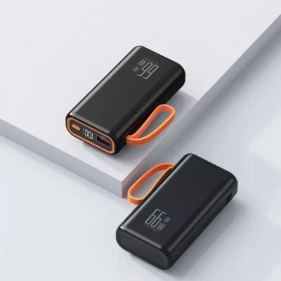 KOVOL 66W Powerbank 30000mAh PD 22.5W Pantalla LCD Portátil Cargador de Batería Externo