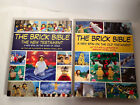 The Brick Bible Set Old New Testament Lot Paperback Brendan Powell 2 Books Art