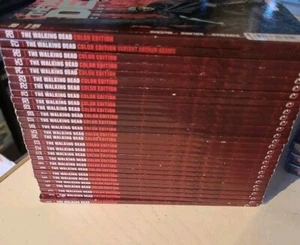 The walking dead color edition 1-28 . Complete sequence. Saldapress - Picture 1 of 3