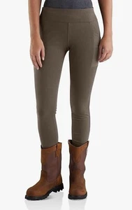 Leggings ligeros ajustados Carhartt Force BN5321 105321 para mujer S 4-6 asfalto nuevos con etiquetas - Imagen 1 de 11