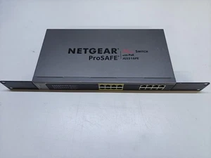 NETGEAR PROSAFE JGS516PE v1 - Factory Reset & TESTED w/FREE SHIPPING inc VAT - Picture 1 of 5