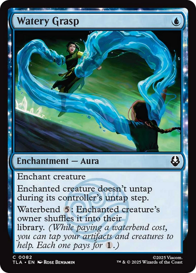 Watery Grasp #82 Near Mint NM Avatar: The Last Airbender TLA Magic MTG - Image 1 of 1