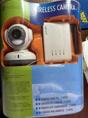 4 Stück Velleman CAMSETW13U Funkkameras 2,4 GHz USB Babycams - Bild 1 von 2