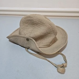 Vintage 80er Banana Republic Französische Armee Buschhut Wasserabweisend Medium - Bild 1 von 10