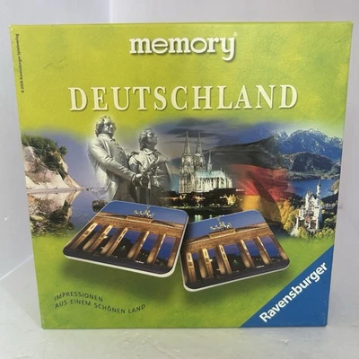 Excellent Ravensburger Deutschland Memory Tile Matching Game Complete - Image 1 of 4