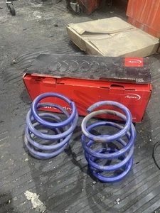 Blue H&R Car Suspension Coil Springs - Picture 1 of 3
