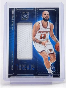 EVAN FOURNIER 2024-25 SILHOUETTE THREADS GAME-USED PATCH KNICKS Q3789 - Picture 1 of 2