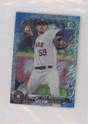 2017 Bowman Chrome Minis Base Rookies Blue Shimmer Refractor Joe Musgrove RC - Image 1 of 2