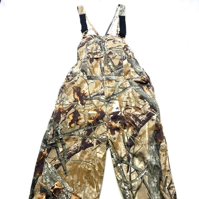 Outfitters Ridge Hunting Bib Overalls Mens M38/40 Fusion 3-D Camouflage Outdoor - Image 1 of 4