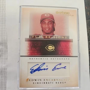 2005 SKYBOX AUTOGRAPHICS EDWIN ENCARNACION AUTO AUTOGRAPH 39/45 - Picture 1 of 5