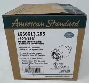 American Standard 1660613.295 Modern Flowise 3 Function Shower Head Only -Read- - Picture 1 of 8