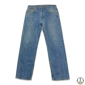 Vintage Levi’s 501 Original Fit Jeans Herren 34x30 Blau Straight Leg Button Fly 90s - Bild 1 von 8