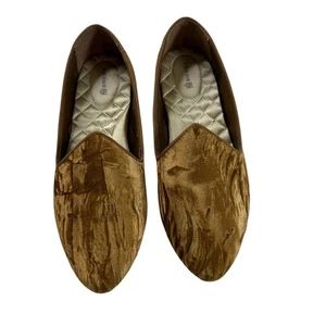 Zapatillas mocasines Birdies The Heron de terciopelo ámbar para mujer talla 9,5 - Imagen 1 de 5