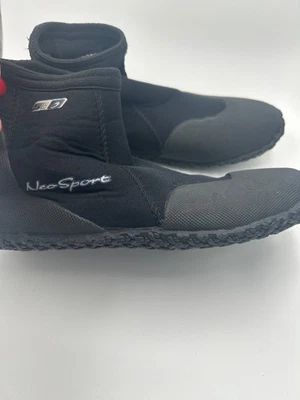 NeoSport Hombre Talla 6, Mujer Talla 7 Negro Bota Baja de Buceo Foto 1 de 4