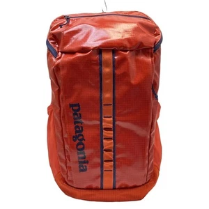 Auth Patagonia - 49296 Red Orange Navy Polyester Backpack - Picture 1 of 9