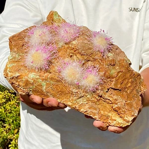 5.72LB Natural Moroccan cobaltite  and symbiotic crystal quartz Specimens miner - Picture 1 of 12