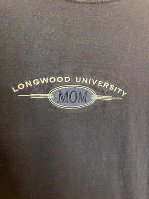 Camiseta Longwood University Lancers LU Mamá Madre NCAA Algodón Adulto Grande Azul Foto 1 de 4