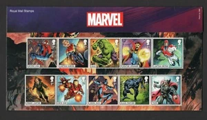 GB 2019 MARVEL BRIEFMARKEN PRÄSENTATIONSPAKET - Bild 1 von 2
