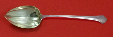 Chippendale by Towle Sterling Silver Grapefruit Spoon Fluted Custom Made 5 3/4" Cover