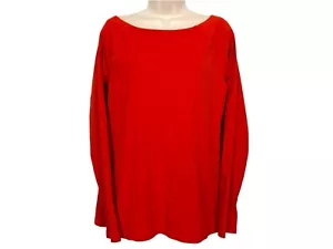 Lauren Ralph Lauren Women’s XL Long Sleeve Lightweight Shirt True Orange/Stretch - Picture 1 of 7