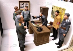 1/72 1/48 WWII German Bunker Final Days of Doom Diorama Apocalyptic battle - Picture 1 of 17