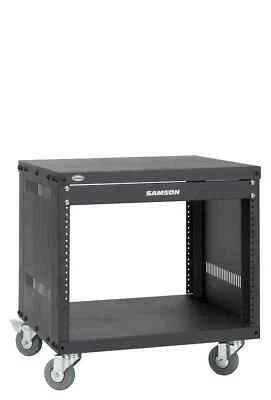 Samson SRK8 Rack Case Live Studio 19" 8HE Stahl Rollen US EU Effekte Schwarz - Bild 1 von 2