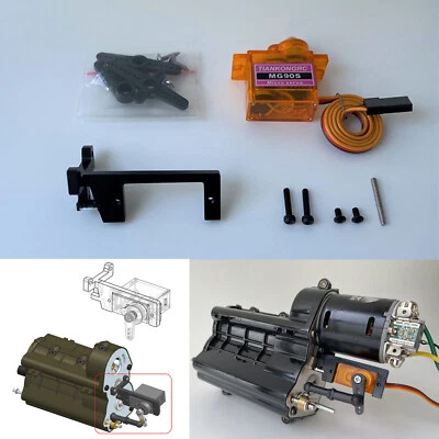 Metall Getriebe Servo Gear Halterung Für Tamiya 1/14 Scania R620 RC Truck Auto - Bild 1 von 4