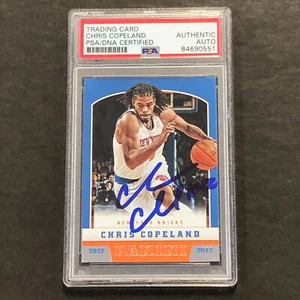 2012-13 NBA Hoops #232 Chris Copeland Signed Card AUTO PSA Slabbed Knicks - Picture 1 of 2