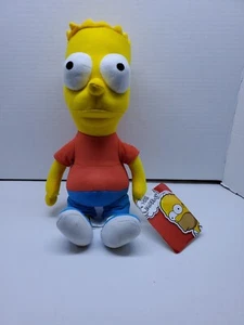 The Simpsons Bart Simpson 12” Plush Toy Factory 20th Century Fox NWT - Picture 1 of 2
