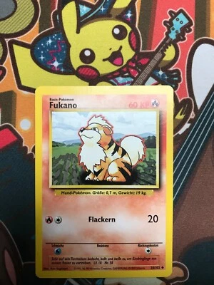 Fukano 28/102 Base Set deutsch Pokemon Karten NM - Bild 1 von 2